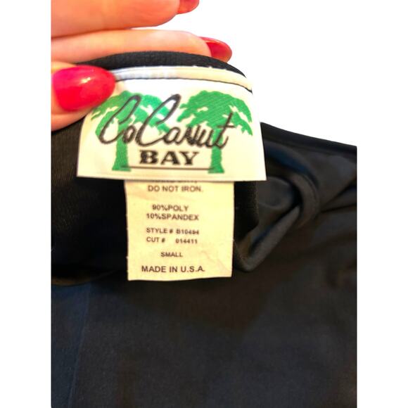 Vintage Black CoConut Bay Giraffe Maxi Dress - Size Small - Picture 7 of 10